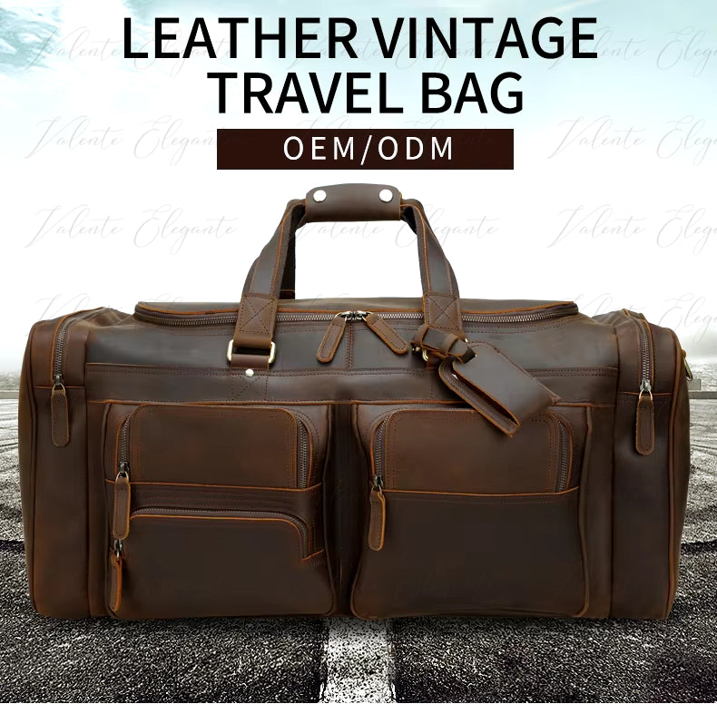 Reiseveske av lær Valente Elegante® - Valente Elegante Leather