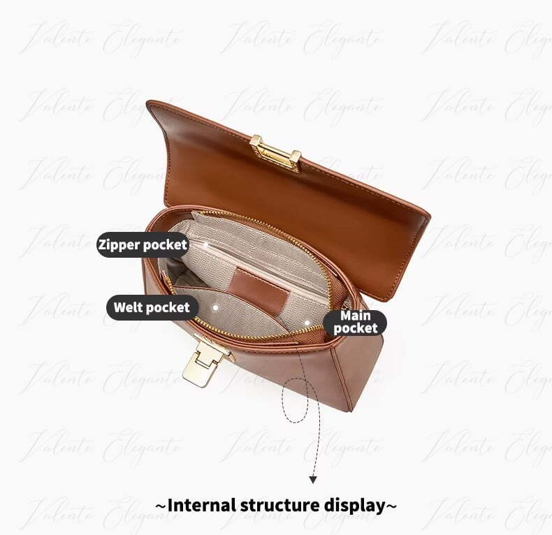 Dameveske av lær Valente Elegante® - Valente Elegante Leather