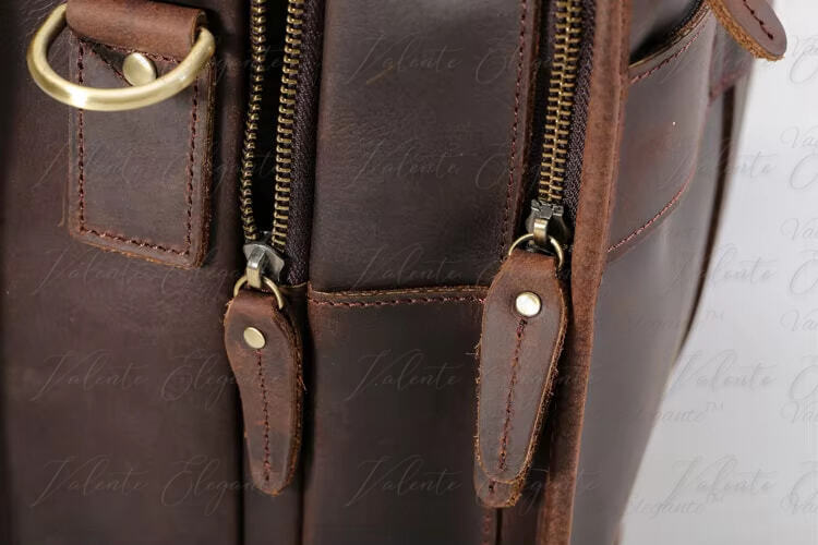 Dokument- og PC-veske av lær Valente Elegante® - Valente Elegante Leather