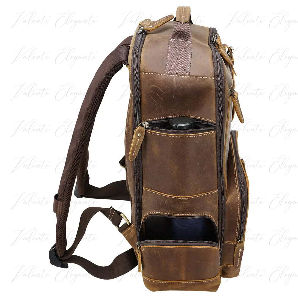 Ryggsekk av lær Valente Elegante