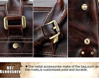 Reiseveske av lær Valente Elegante® - Valente Elegante Leather