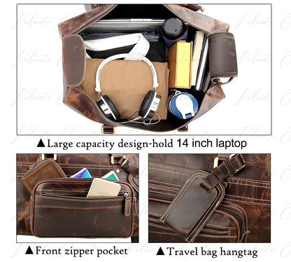 Reiseveske av lær Valente Elegante® - Valente Elegante Leather